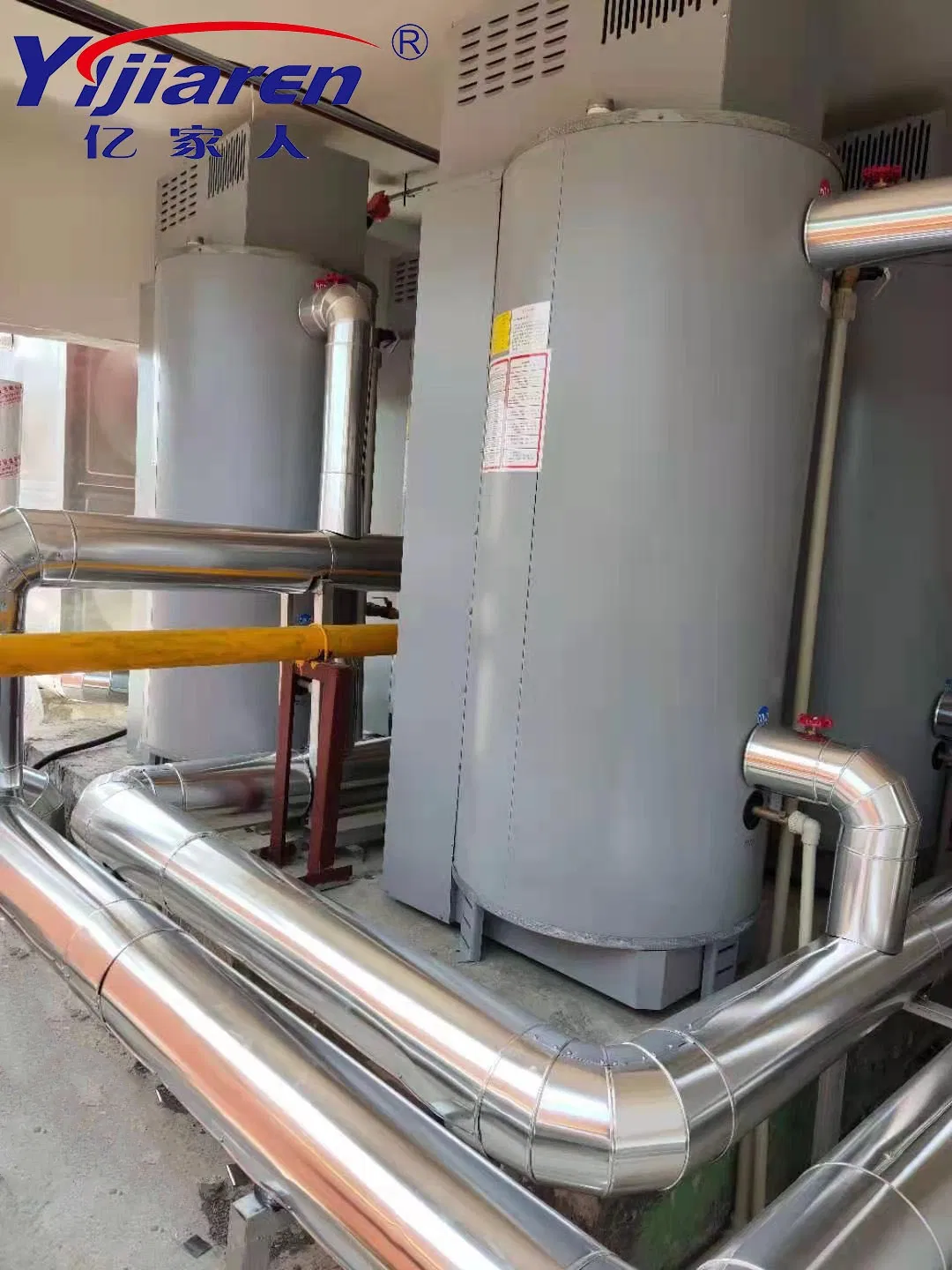 Innovative Heat Pump System for Commercial Pool Water Heating Tank