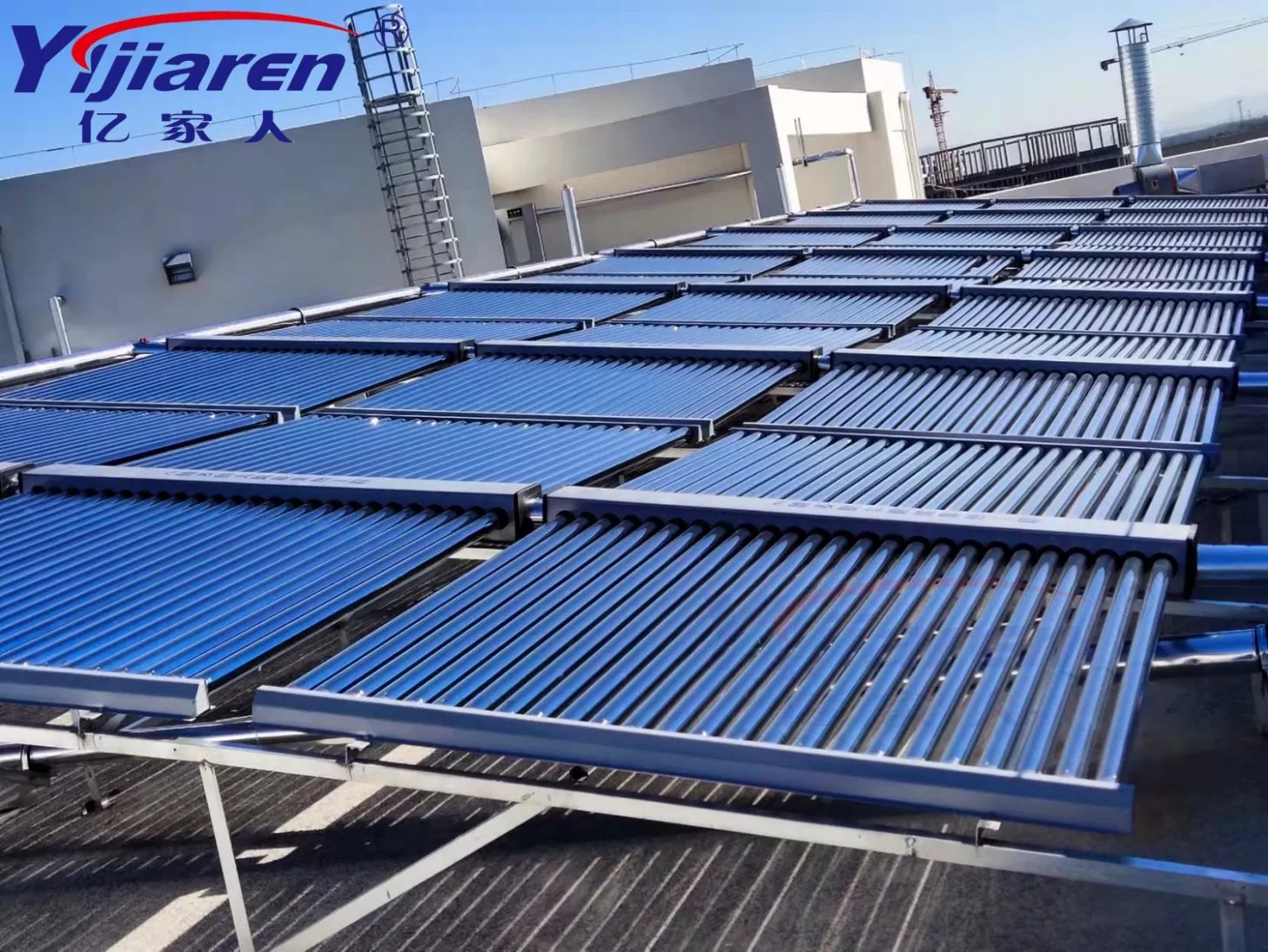 Energy-Saving Commercial Solar Water Heating System with Customizable Design