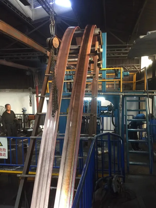 Copper Rod Casting 1