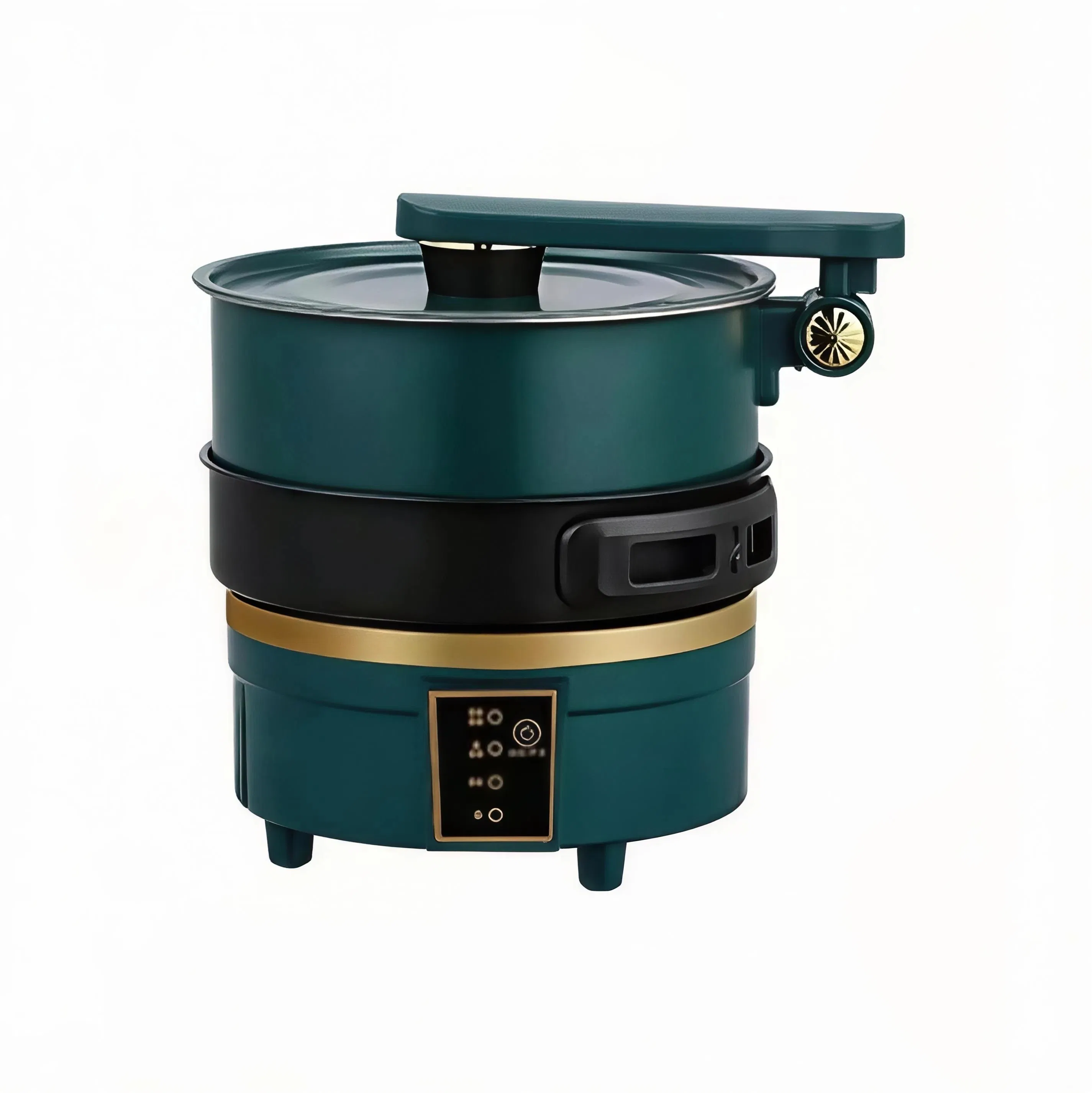 All-in-One Electric Cooking Pot Non-Stick Electric Cooker with Fry, Stir-Fry, Stew, Boil, Hot Pot