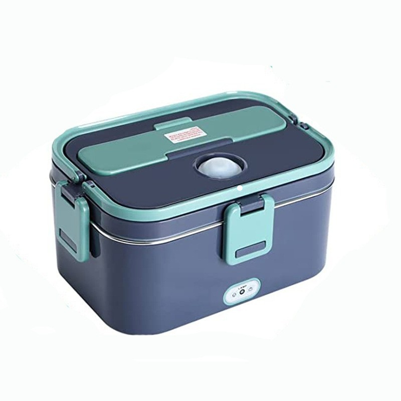 Aohea ODM Manufacturerer Lfgbfdarohs Food Portable Electric Lunch Box 2 Layers 2L Heating Cooking with Factory Compartments New BPA Free Kid