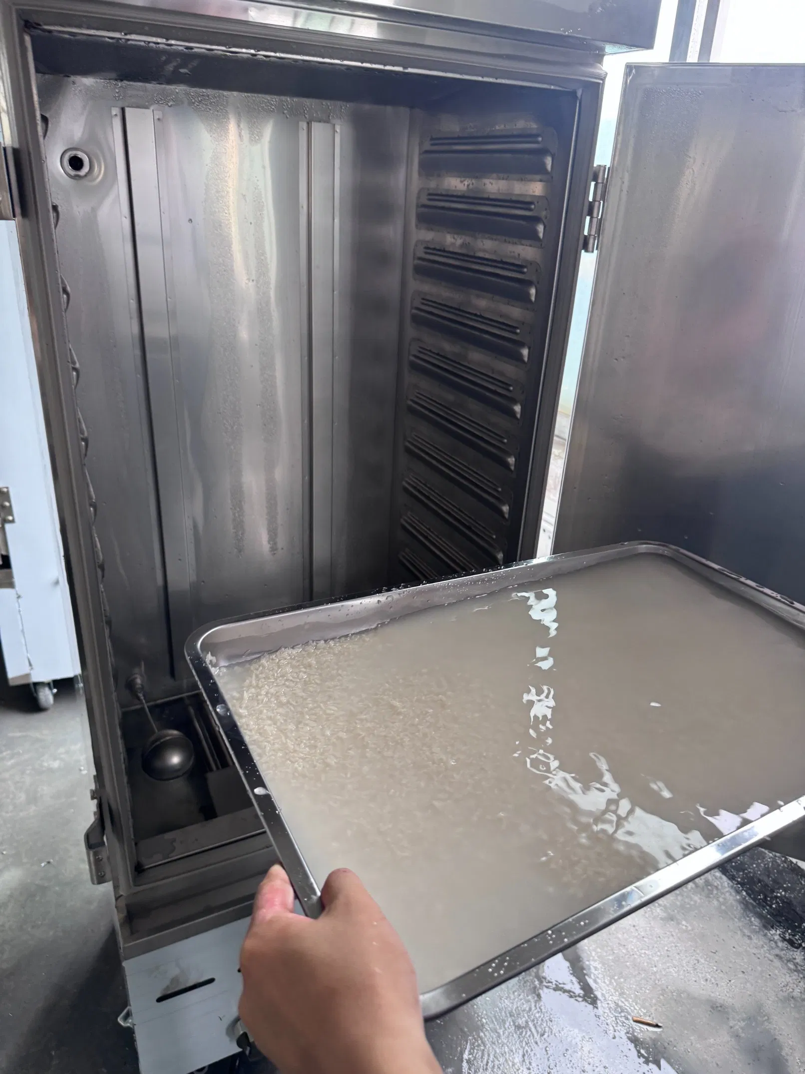 Commercial Best RM Large Propane Stainless Steel Local Market Electric Used Industrial Rice Cooker and Seafood Food Sticky Rice Steamer for Restaurant Near Me