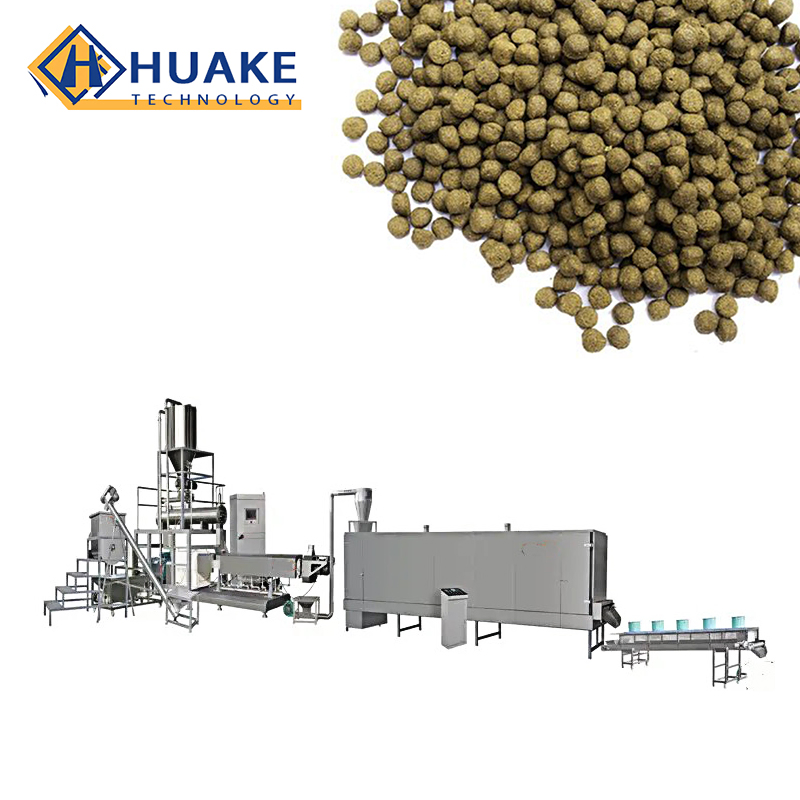 Automatic Fish Feed Preparation Packaging Mixing Production Equipment
