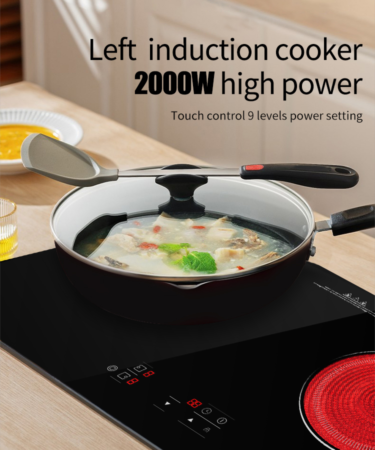 Portable Induction Cooker: Versatile Electric Stove for Home Use