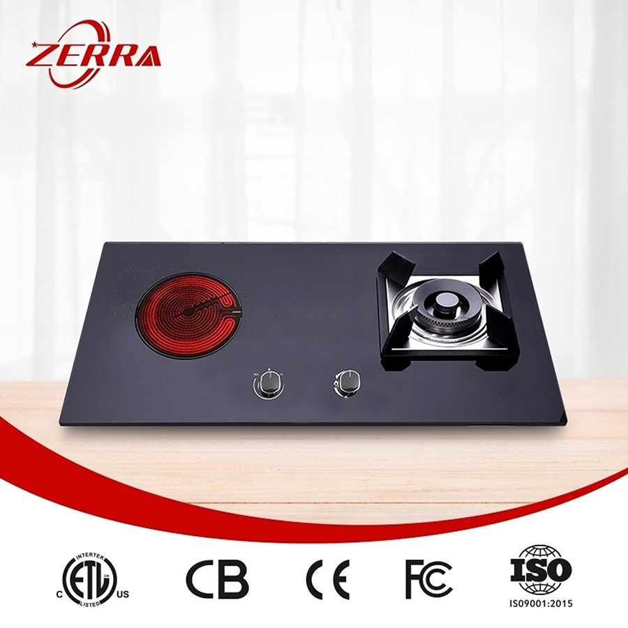Built-in Gas Hob Cooktop Wholesaler Glass Panel Portable Built-in Electric Gas Stove