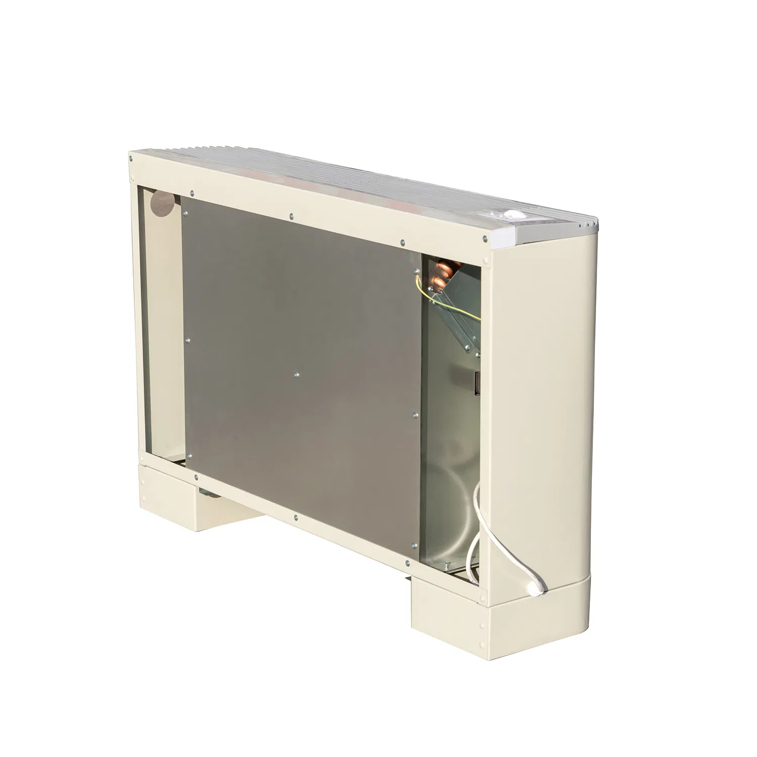 Fan Coil Unit Floor Standing Type for Water Chiller Heating Cooling Connect Heat Pump Fan Coil Unit of HAVC System Vertical Type Fan Coil Unit, Fcu for Commerc