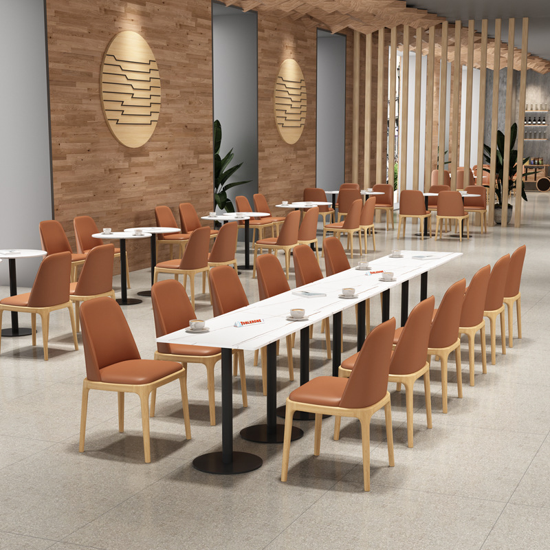 Xijiayi Compact Fast Food Restaurant Furniture Set for Food Courts and Malls