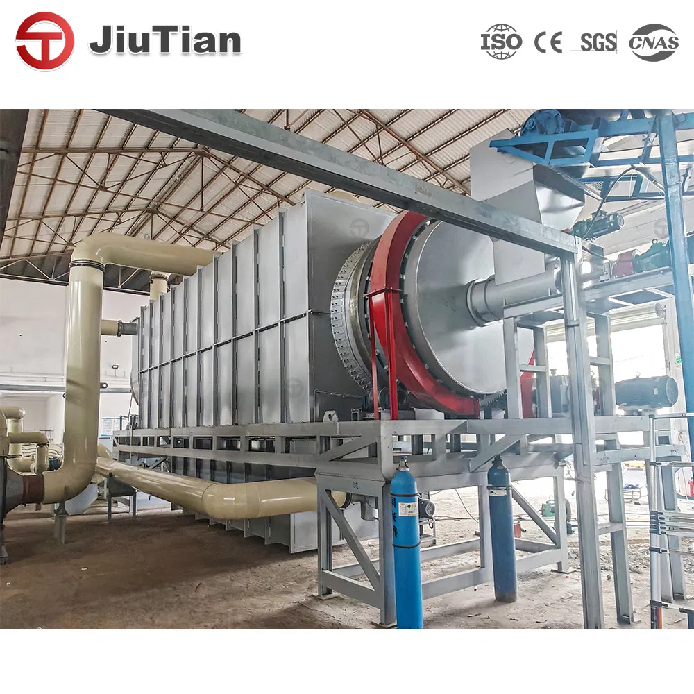 Energy-Efficient Industrial Carbonization Equipment for Mixed Agricultural Residues