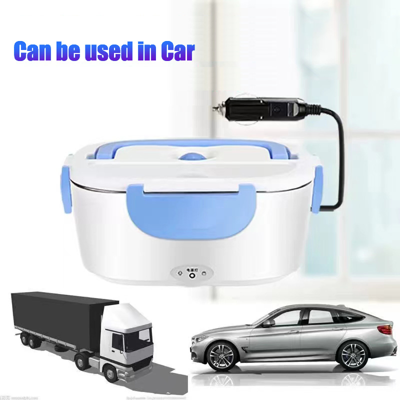 Multifunctional Car and Home Electric Heating Stainless Steel Lunch Box