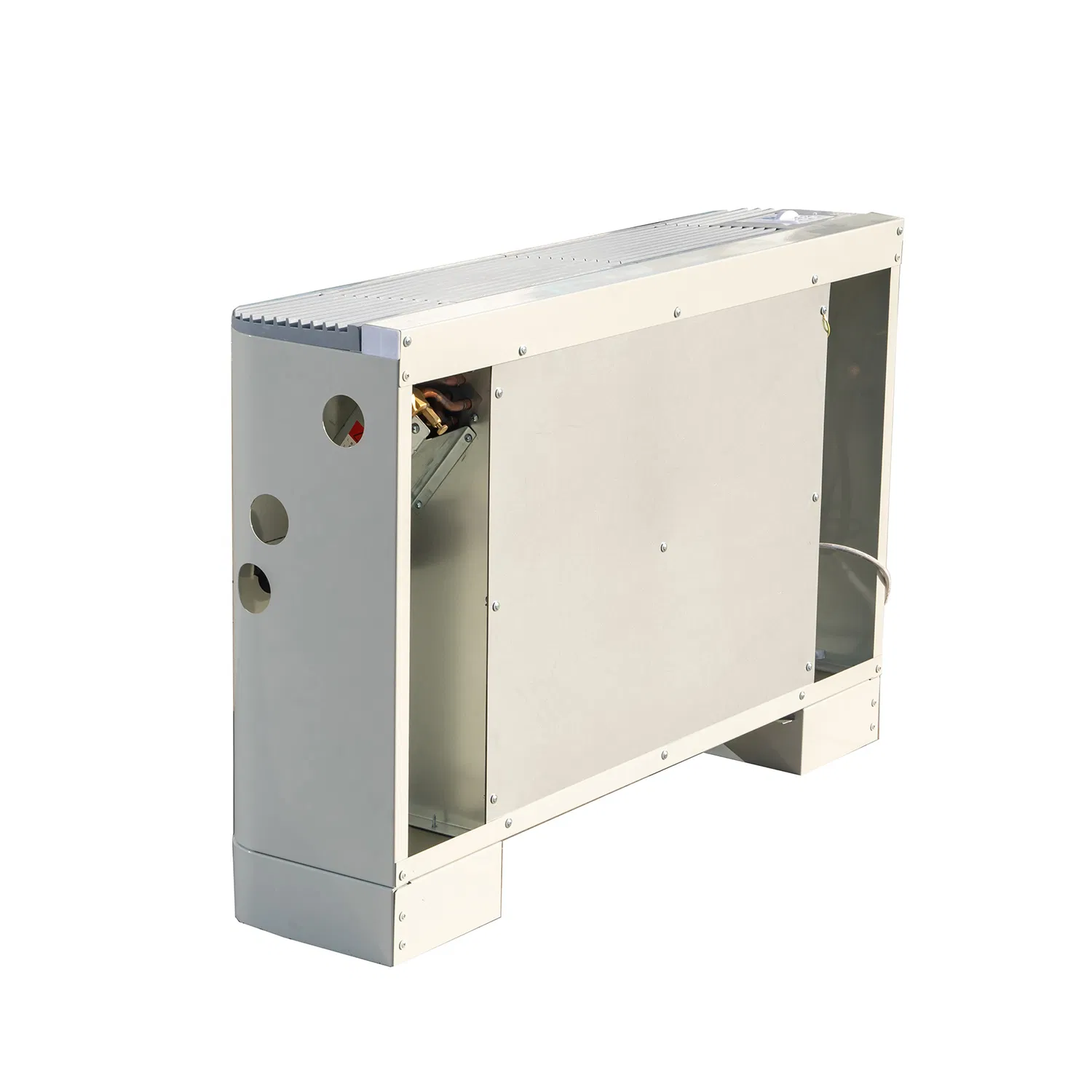 Fan Coil Unit Floor Standing Type for Water Chiller Heating Cooling Connect Heat Pump Fan Coil Unit of HAVC System Vertical Type Fan Coil Unit, Fcu for Commerc