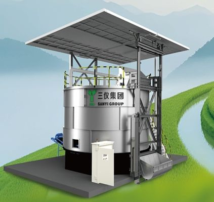Factory Price Sustainable Soil Friendly Organic Fertilizer Organic Waste Fermenter Waste Value Adding System