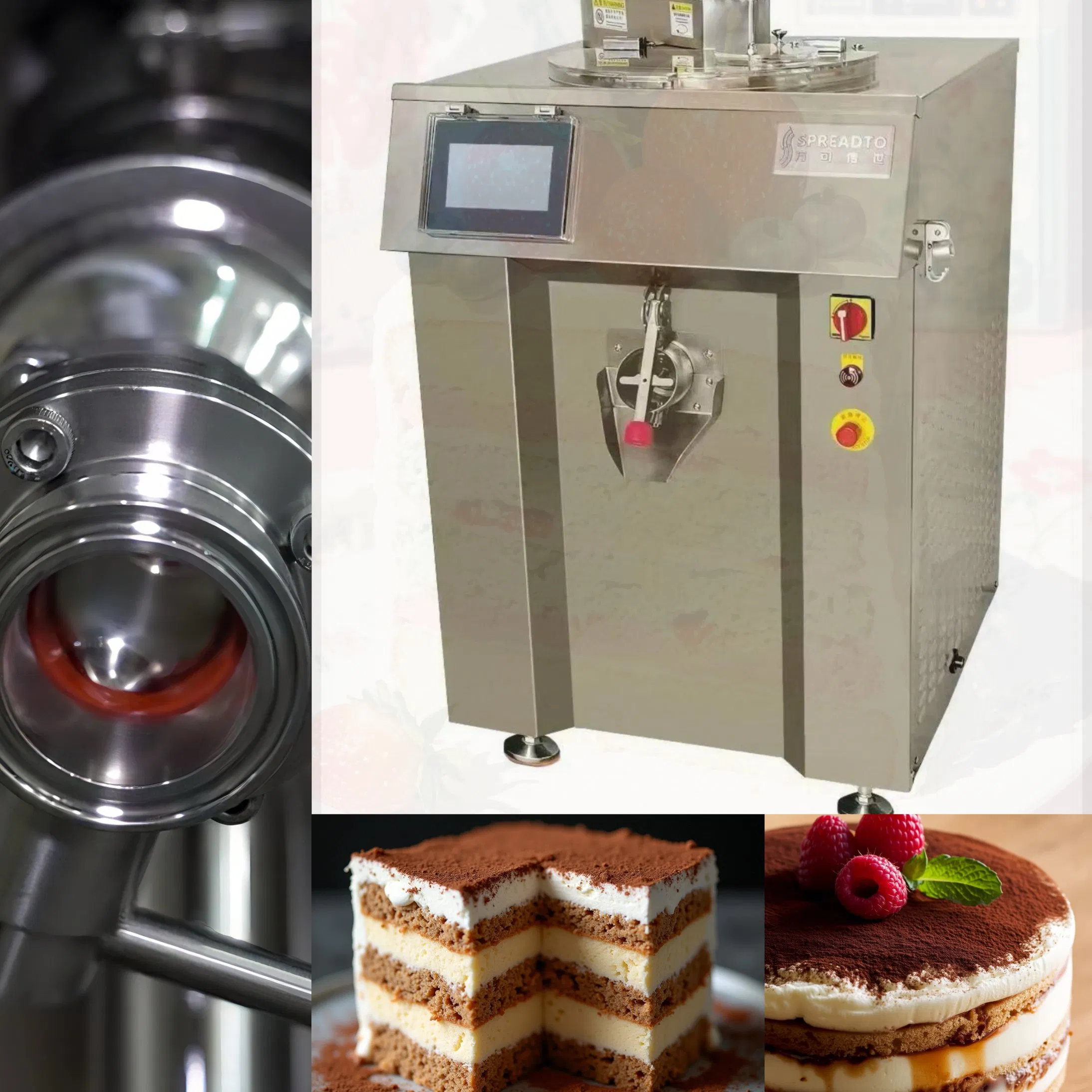 Advanced Bakery Mixing Equipment for Custard Jam and Chocolate Sauce Preparation