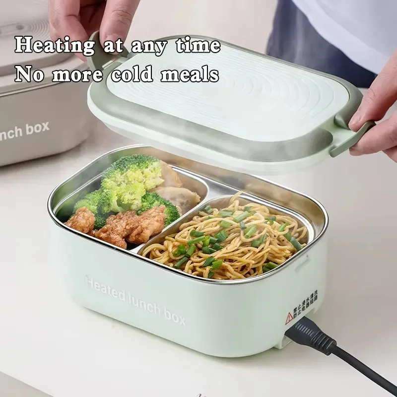 Portable Electric Heating Lunch Box SUS304