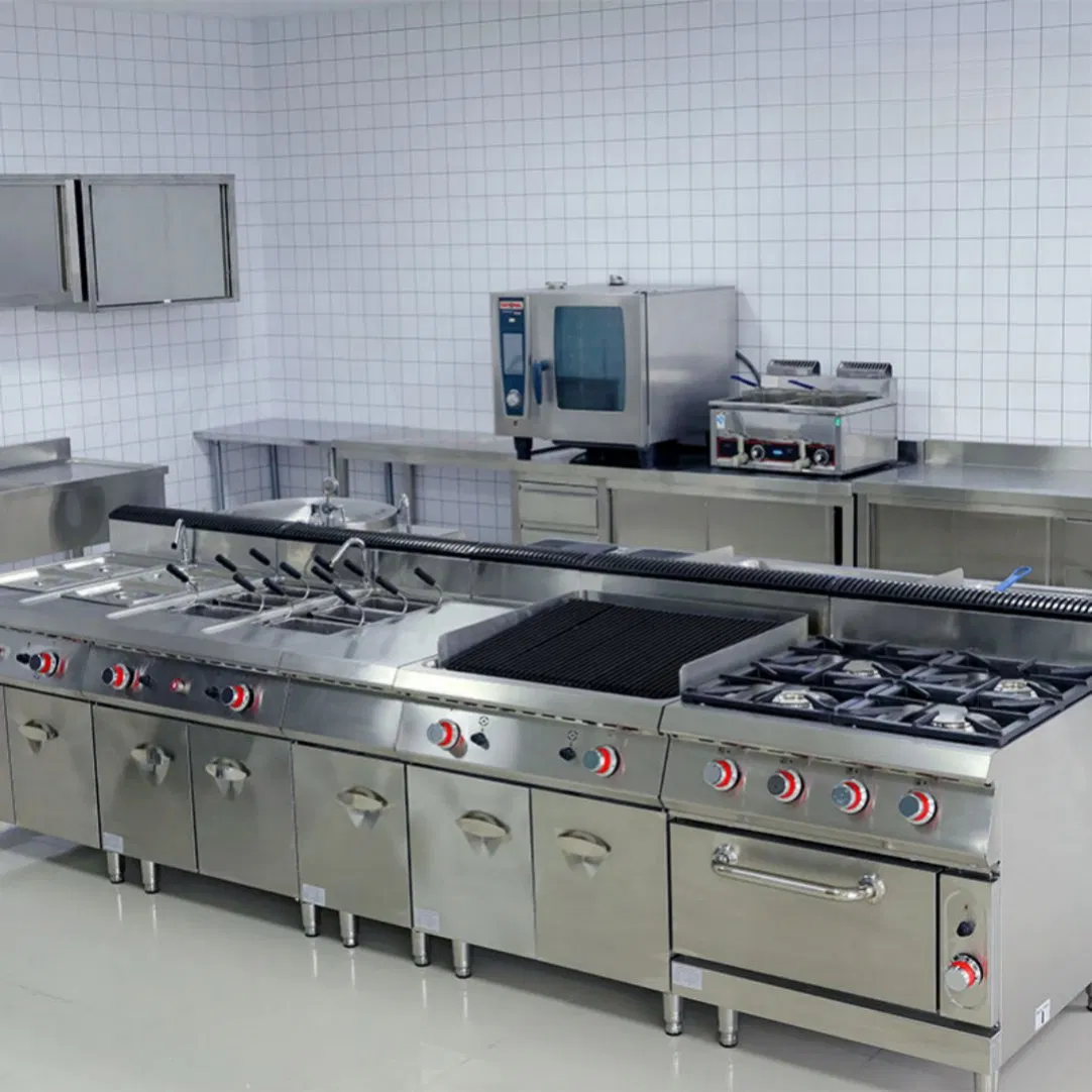 Total Kitchen Infrastructure Package Featuring Exhaust Hoods Cooking Lines and Cooling Systems
