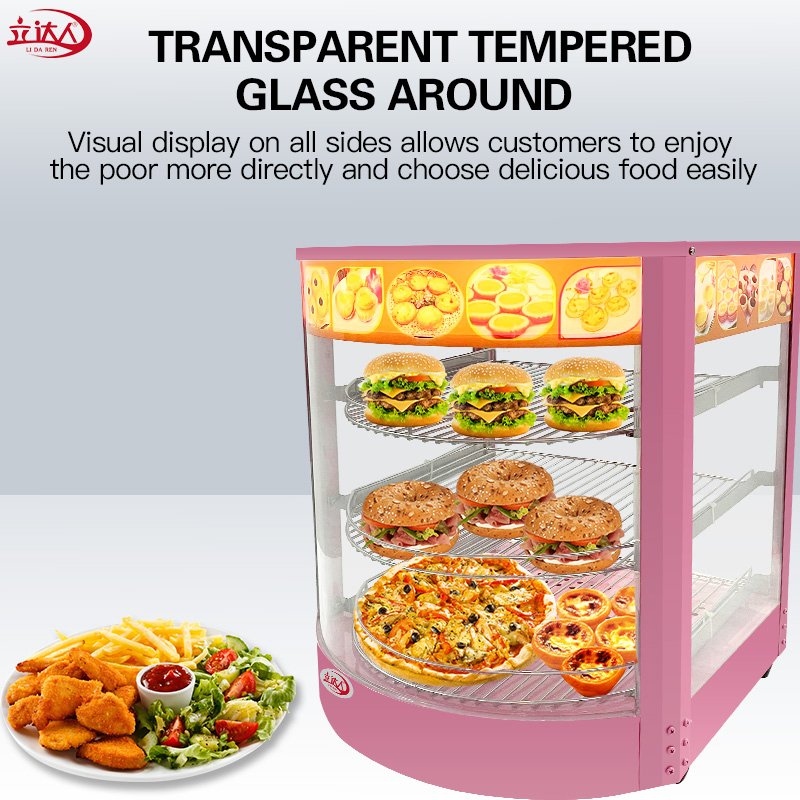 Lida 1p-Bt Counter Top Electric Hot Food Warmer Cabinet
