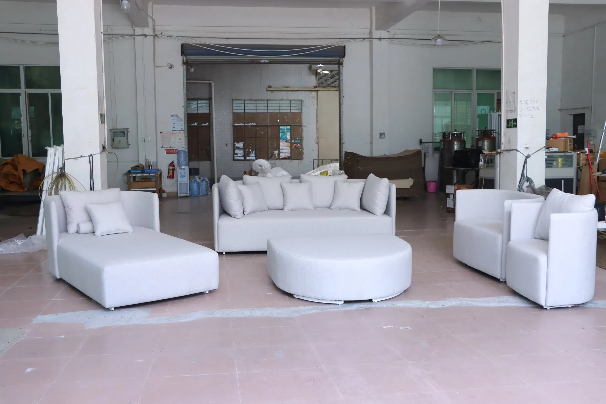 Luxury Outdoor Sofa Hotel Furniture Patio Resort High End Garden Sofa Set