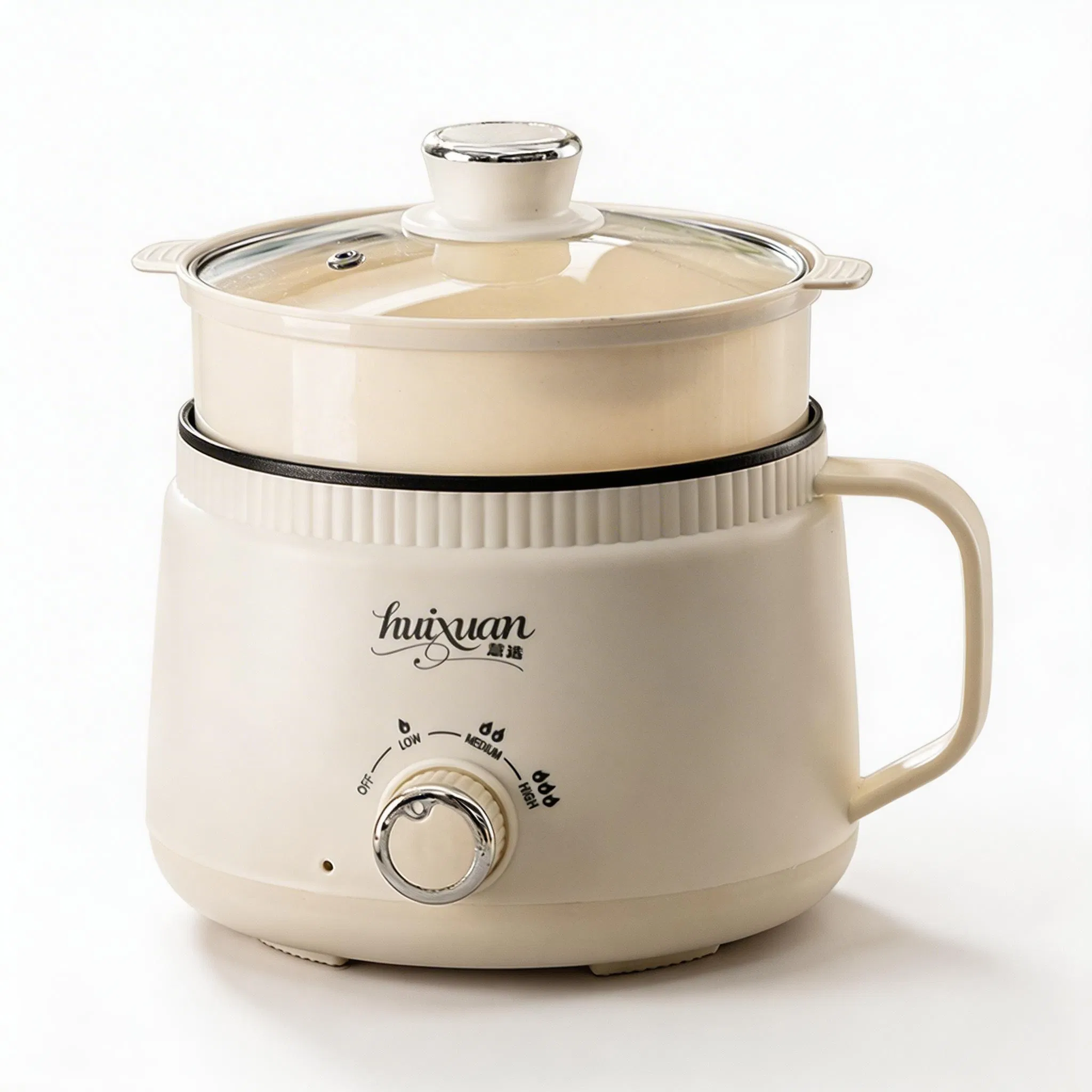 Energy-Saving Electric Cooking Pot Multi-Function Electric Hot Pot Non-Stick Electric Cooker for Quick Meals at Home, Office, Dorm