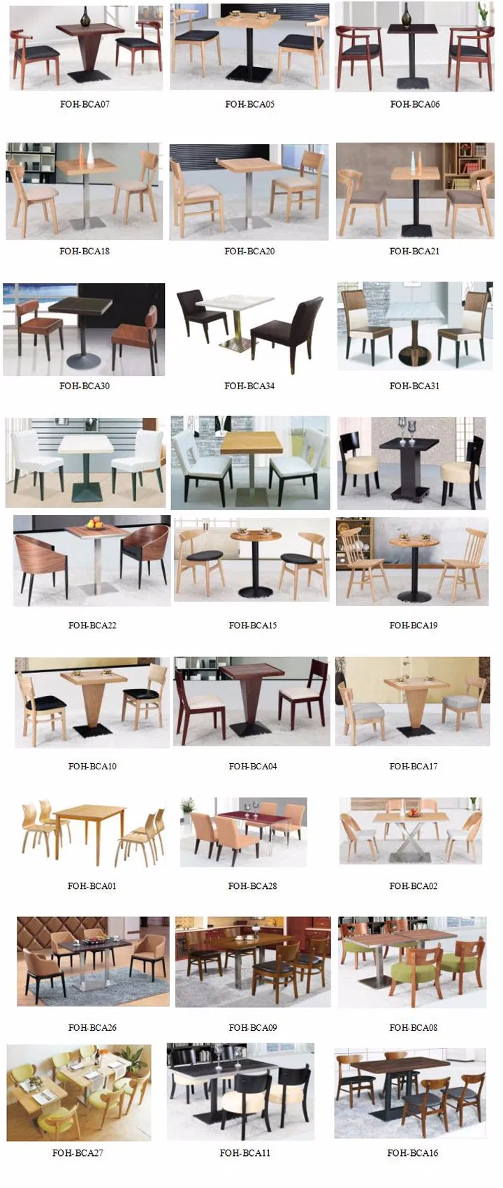 Restaurant Furniture Design