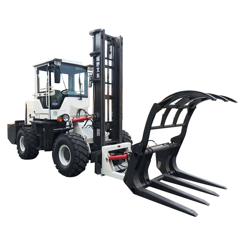 Heavy Equipment High Speed Diesel Rough Terrain Forklift Fork Sleeve