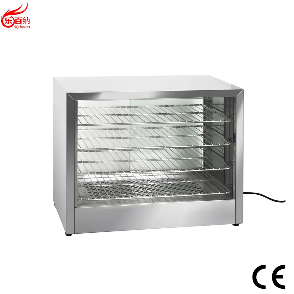 Electric Food Warmer Showcase Side View