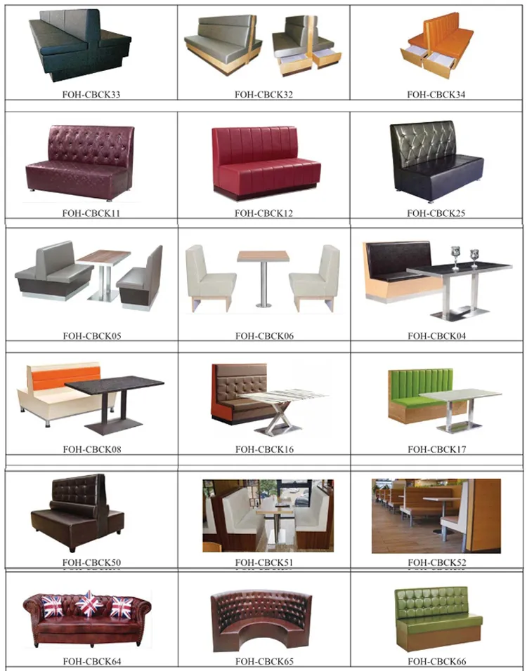 Restaurant Booth Seating