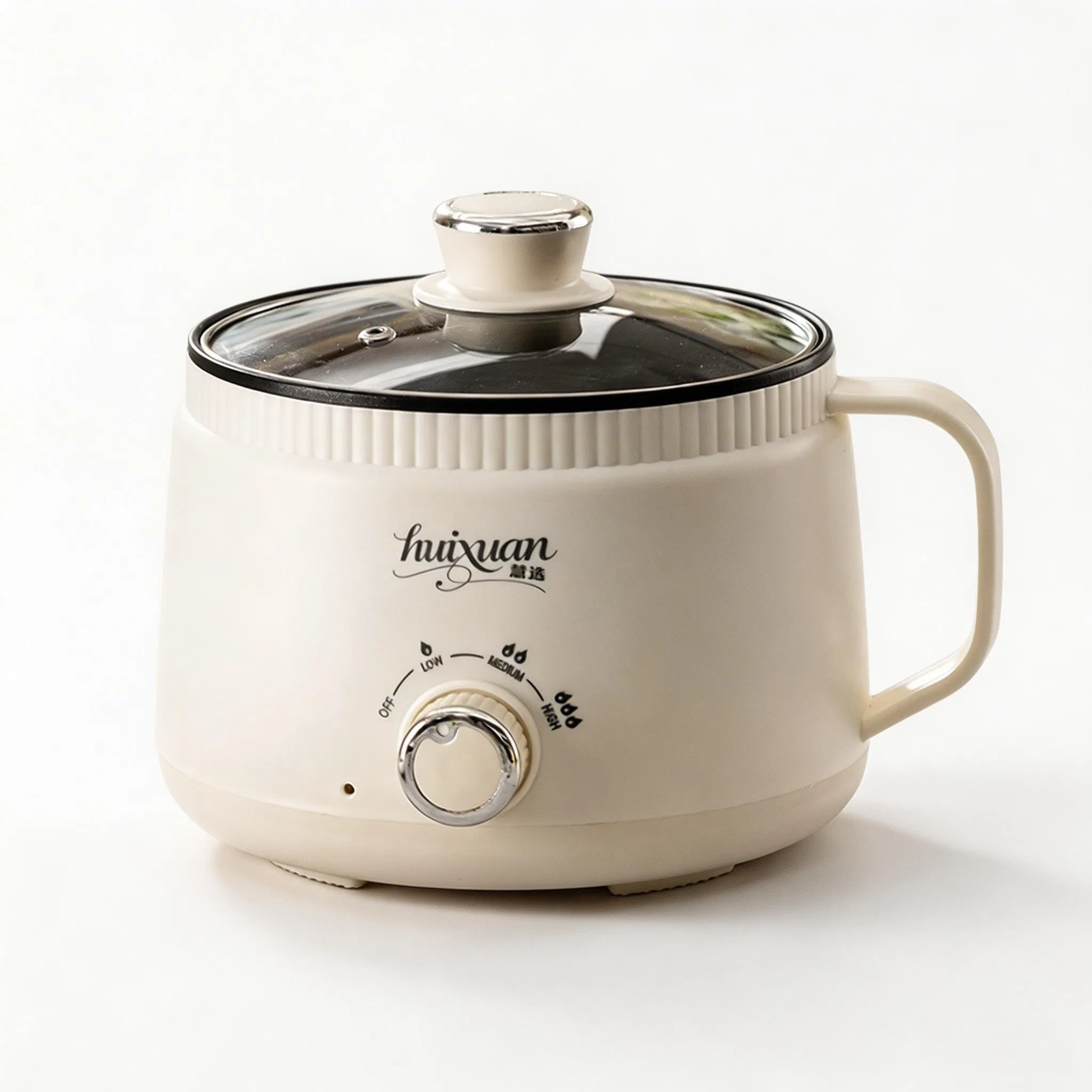 Energy-Saving Electric Cooking Pot Multi-Function Electric Hot Pot Non-Stick Electric Cooker for Quick Meals at Home, Office, Dorm