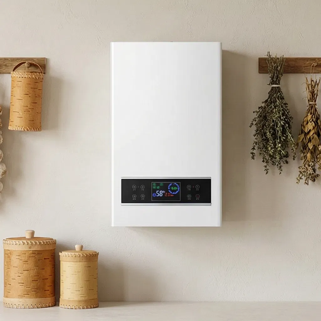 Electric Wall-Mounted Boiler Silver Color Tailored Solutions Available