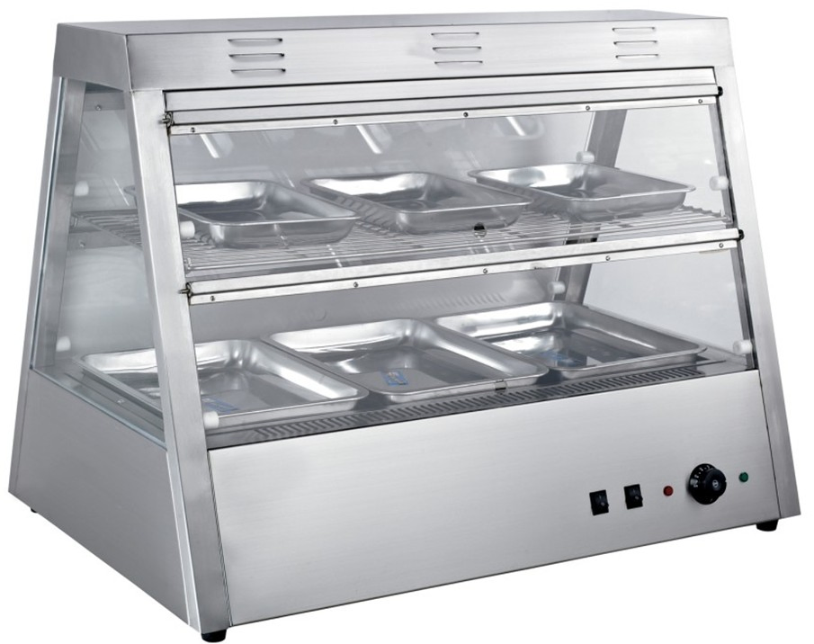 Food Service Equipment Quality Food Display Warmer Commercial Electric Bread Steamer