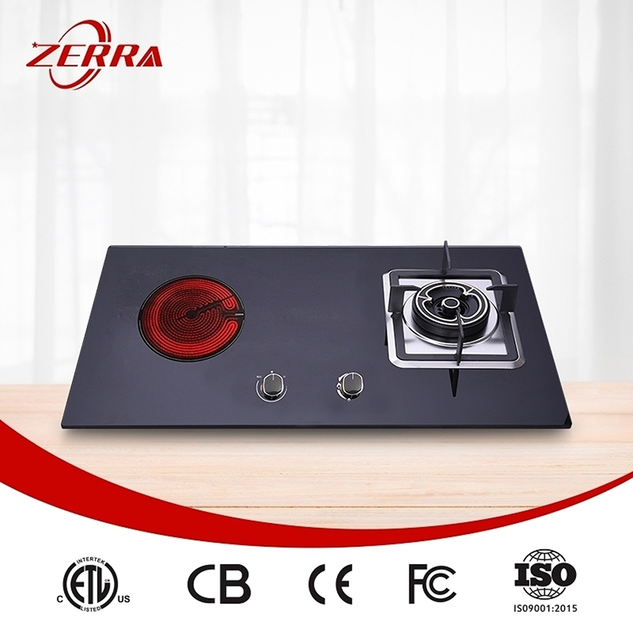 Built-in Gas Hob Cooktop Wholesaler Glass Panel Portable Built-in Electric Gas Stove