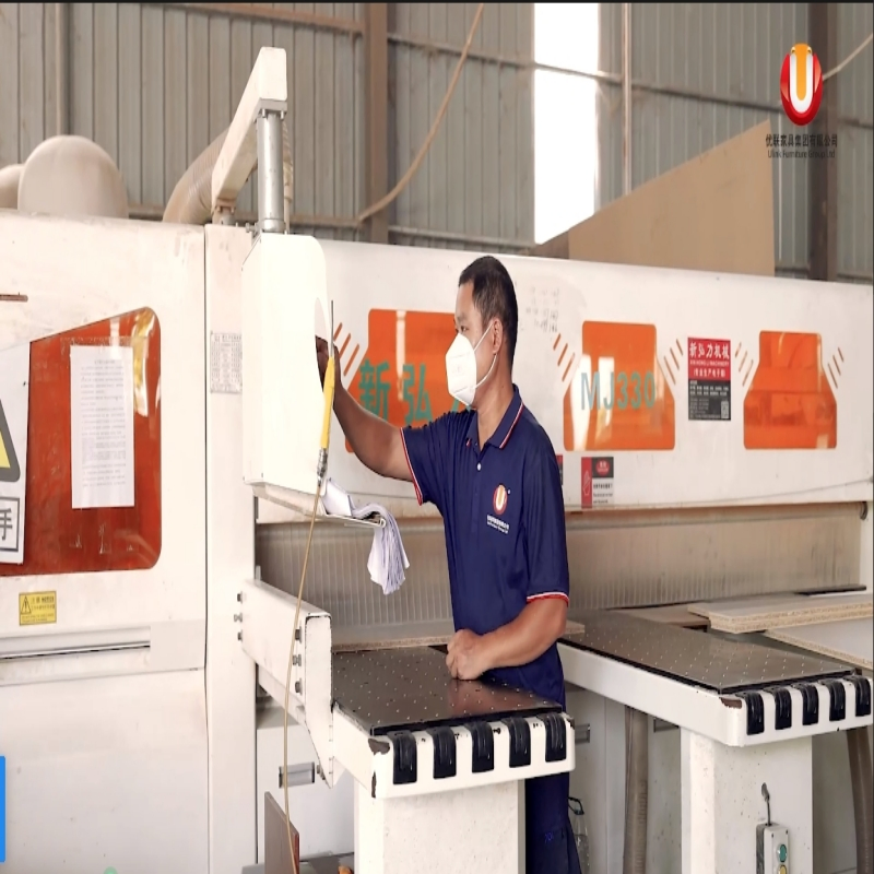 Hot Sale Elegant Wooden Customize Contrast Color Bedroom Living Room Furniture Wardrobe