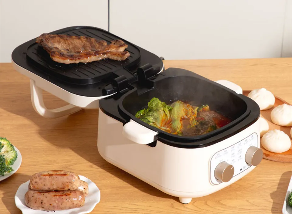 Electric Baking Grill Pan View 2