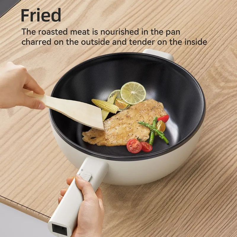 Electric Frying Pan Detail 1