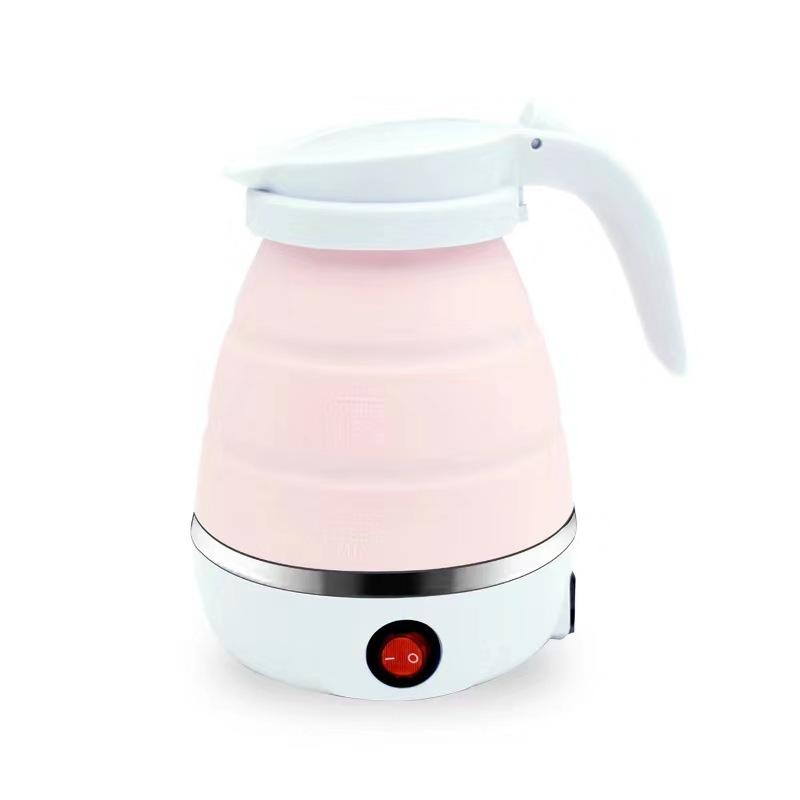 600ml Travel Portable Kettle Collapsible CE Silicone Foldable Electric Kettles