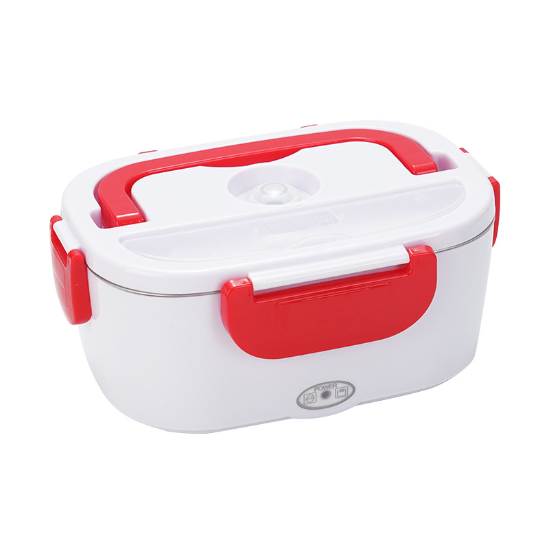 Portable Home Electric Heating Plug Stainless Steel Lunch Box