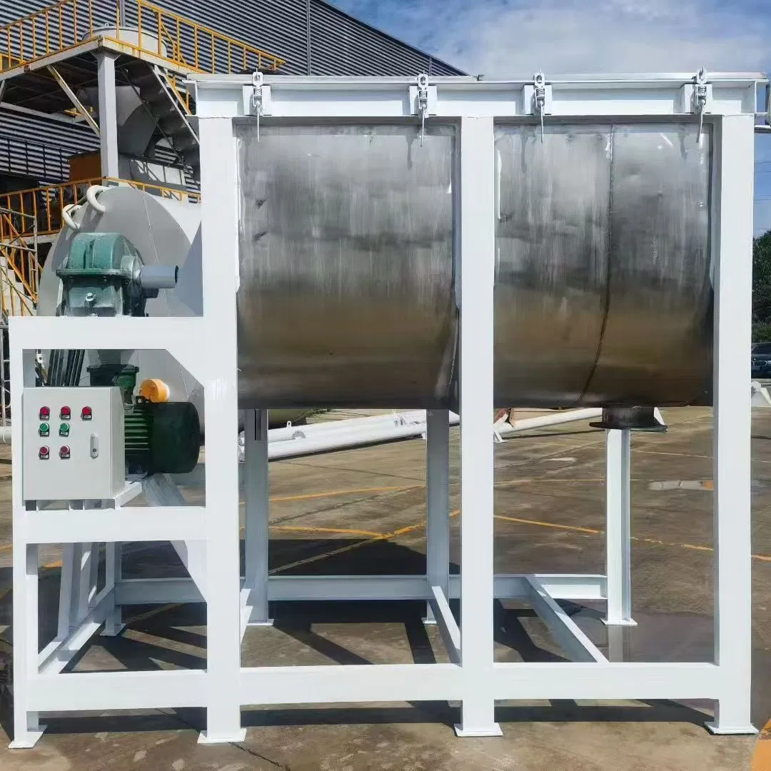 Food Powder Horizontal Ribbon Stainless Steel Mixer