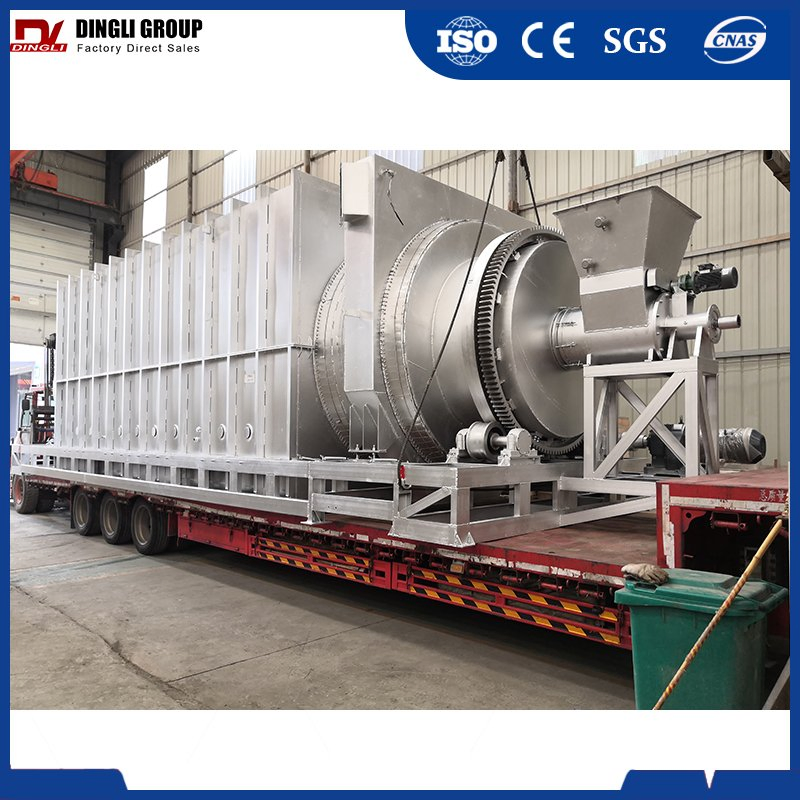 Energy-Efficient Continuous Carbonizer Bamboo Material to Charcoal Coconut Shell Charcoal Making Equipment