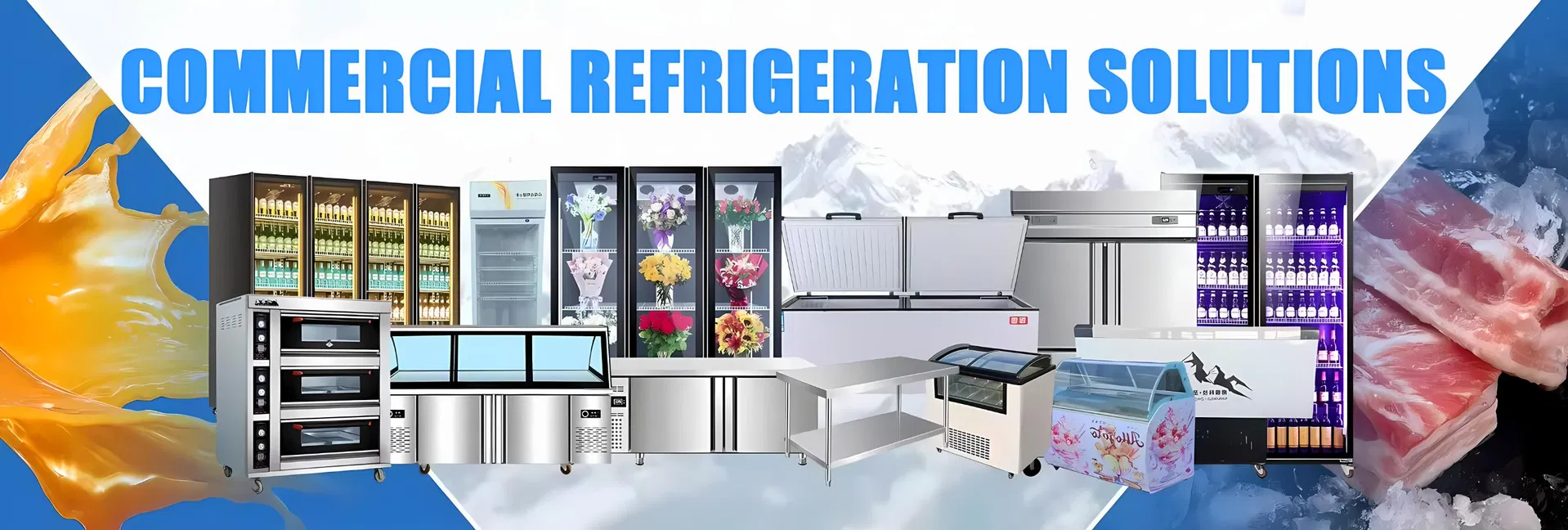 Commercial Food Display Warmer Banner