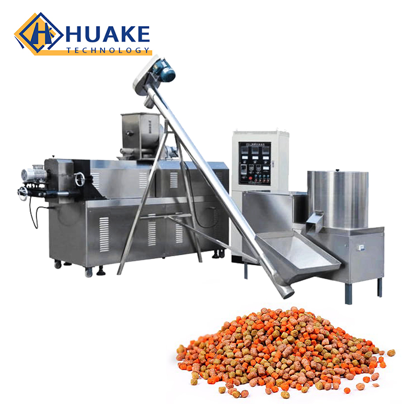 Automatic Fish Feed Preparation Packaging Mixing Production Equipment