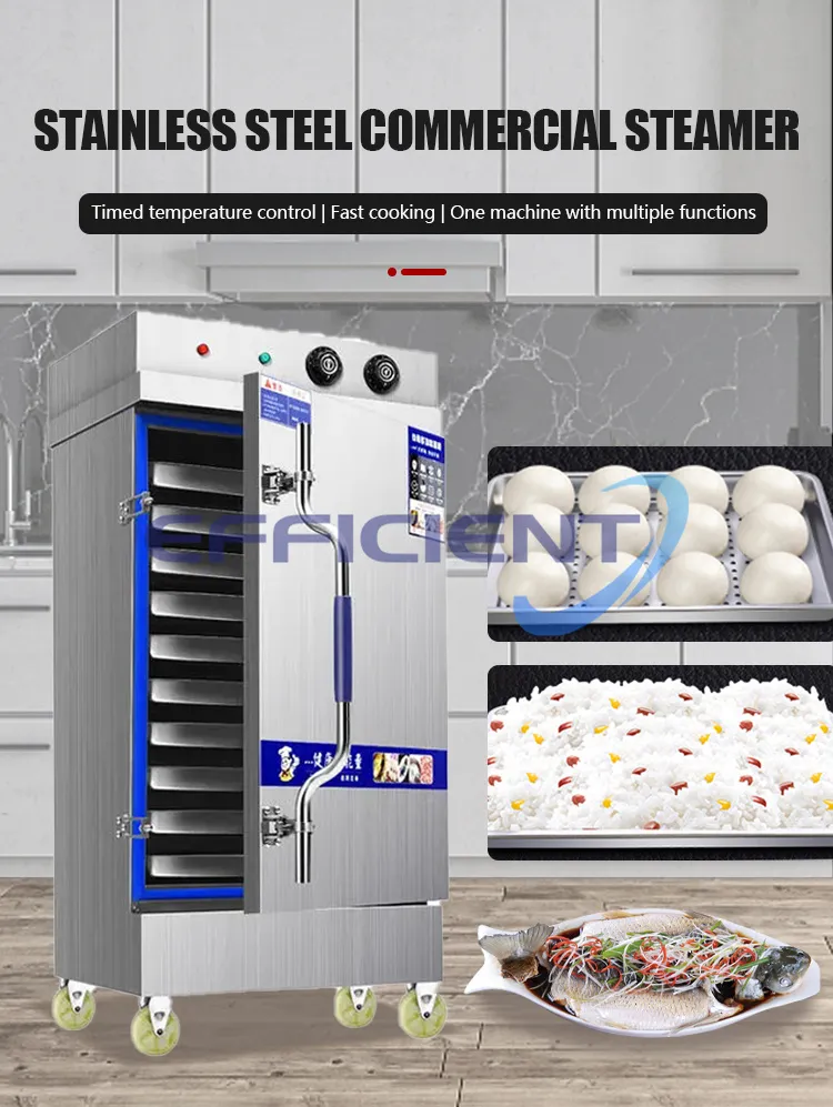 Electric Cooker Food Steam Pot Electric Steamer Cooker Machine