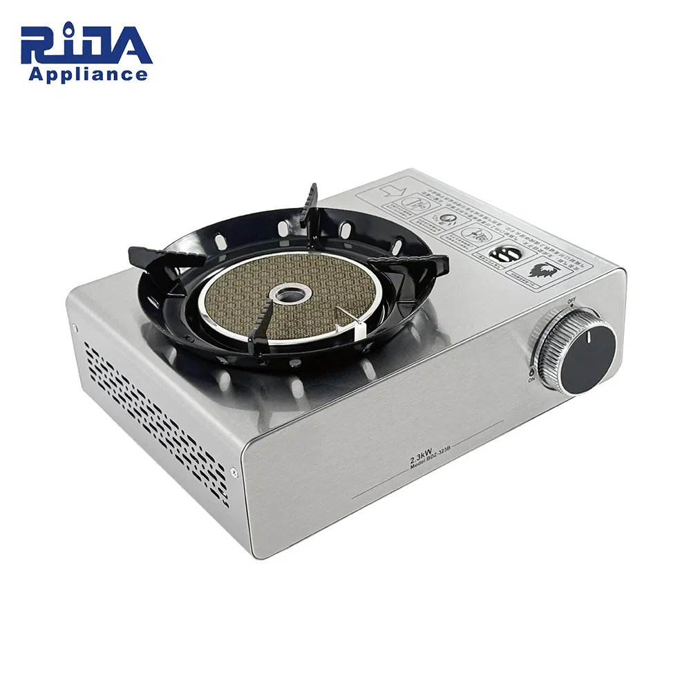 Ridax Windproof Single Butane Burner for Outdoor Hiking Portable Electric Stove