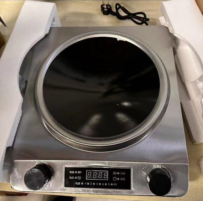 3500W Electric Household Restaurant Hot Pot Fried Concave Electromagnetic Induction Cooker
