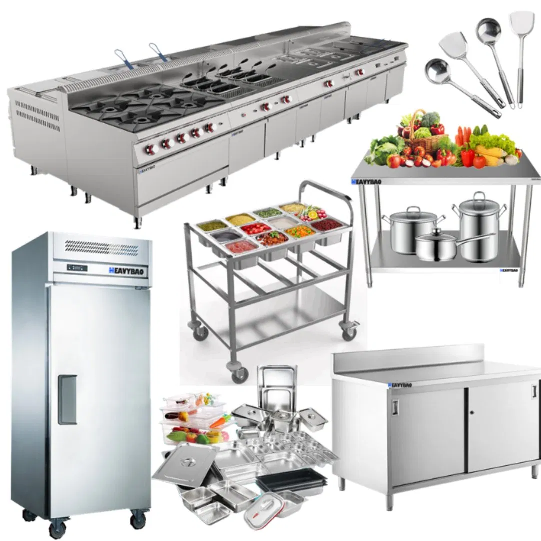 Integrated Commercial Kitchen System for Cooking Holding and Cleaning in Food Service Operations