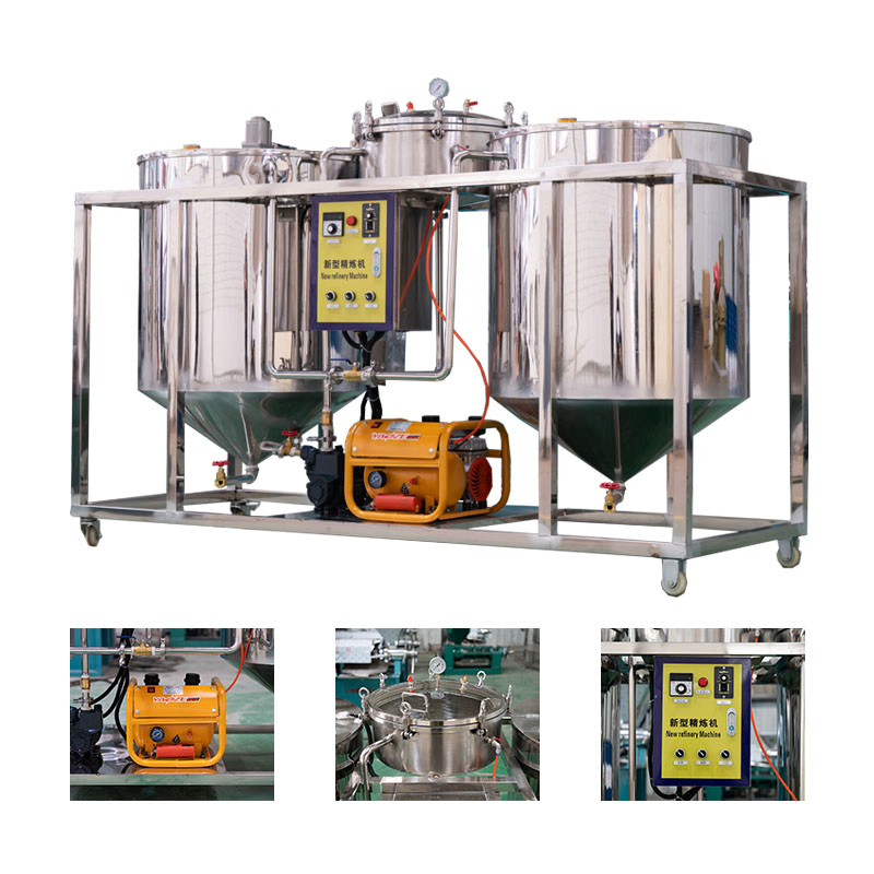 Oil Refinery Machine for Sale Palm Refined Sunflower Oil Refining Machine Engine Oil Refinery Machine Refining Equipment