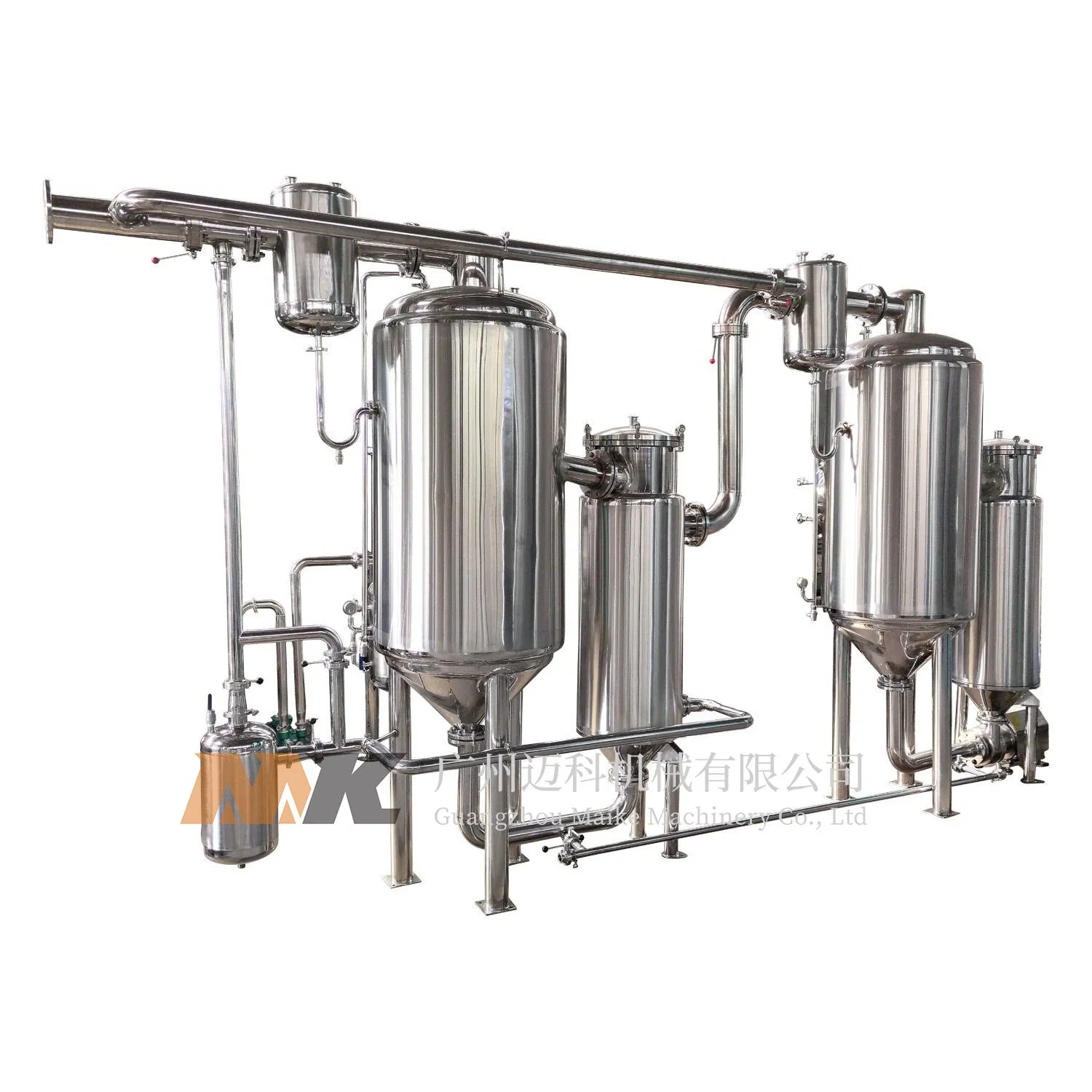 Double Effect Vacuum Concentration Equipment From Maike