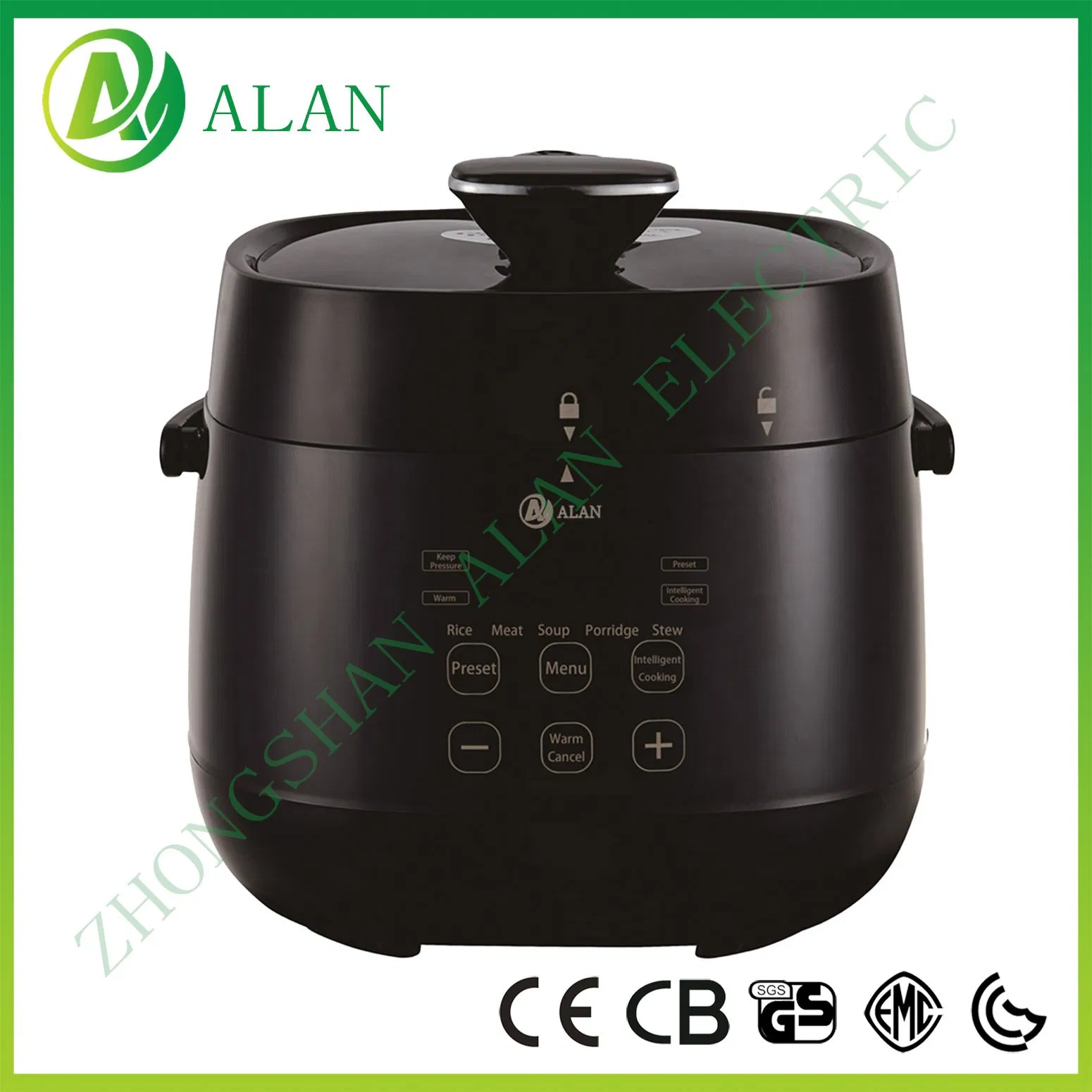 CE/CB Certificate Best Seller 5/6L Stainless Steel Intelligent Electric Pressure Cookers