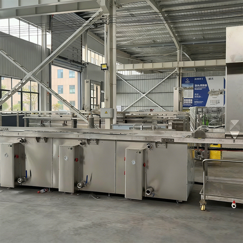 Stainless Steel Professional Energy Saving Automatic Continuous Steam Cooking Equipment