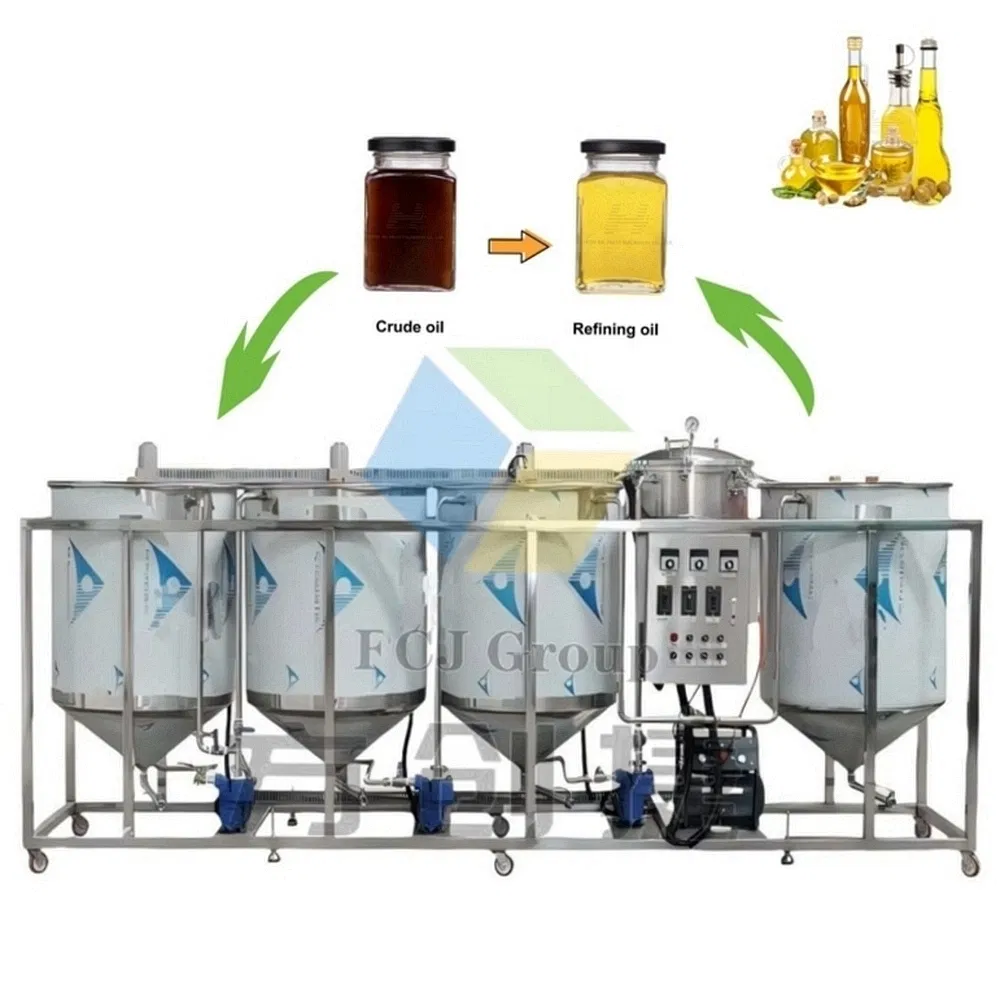 Energy-Saving Automatic Edible Oil Deodorizating Refining Equipment for Cooking Oil Production