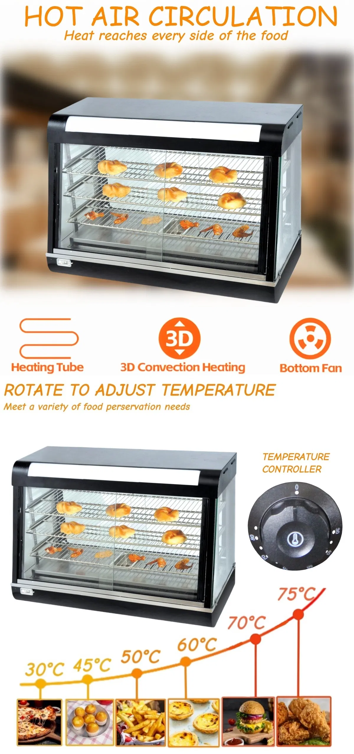 Food Warmer Feature 1