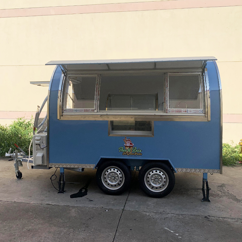 Commercial Grade Customizable Stainless Steel Food Trailer with Multi - Function Catering