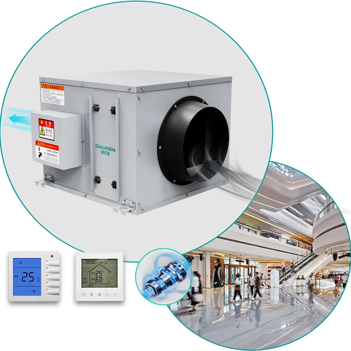 Home Smart Ventilation System Fresh Air System for House